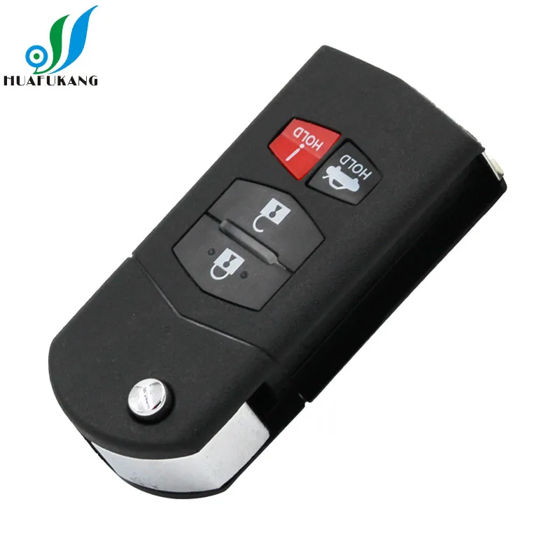 B14 3 + 1 KD X2 KD900 URG200 4 кнопки дистанционного Управление ключи для Mazda M Стиль мини