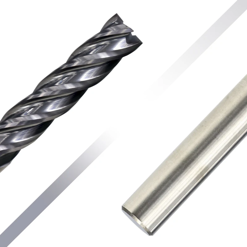 Carbide End Mill 100mm 4 Flute Milling Cutter Long Diameter 4/5/6/8mm CNC Machine Tools HRC 50 Spiral Mills | Инструменты