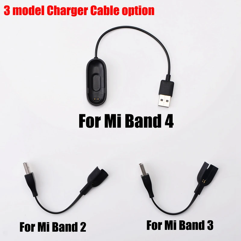 Кабель зарядного устройства для Xiaomi Mi Band 3 4 Miband 3, умный браслет, браслет Mi band 2, зарядный кабель Band 4, USB зарядное устройство, адаптер, провод