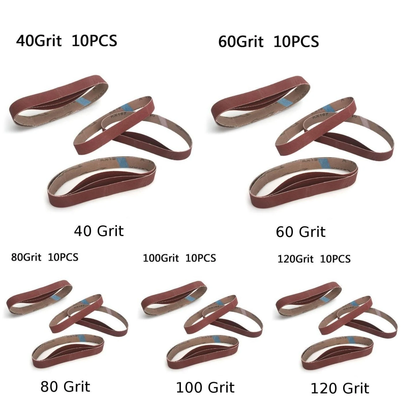 10X 30 мм * 533 пневматический шлифовальный станок абразивные шлифовальные Ремни