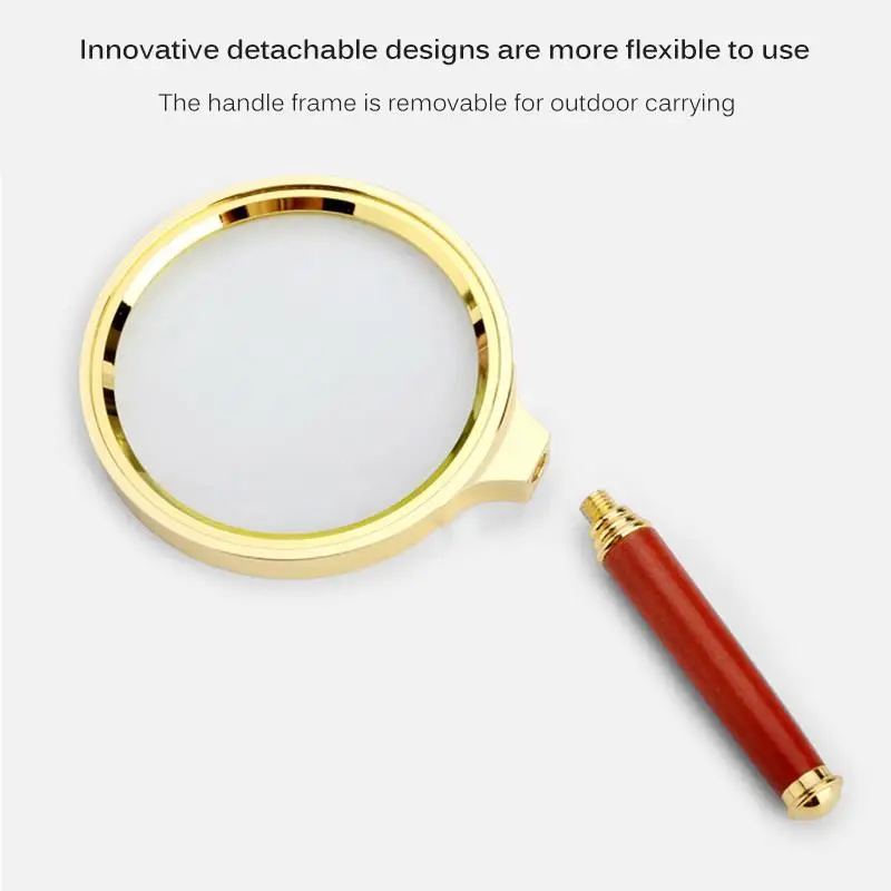 

Magnifying Glass Handheld High Magnification 10X Magnifier For Jewelry Jade Identification