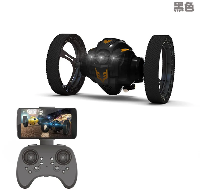 2,4G RC отскок автомобиль с WIfi 2.0MP камера HD светодиодный ночник автомобиль детские игрушки подарки на день рождения 805