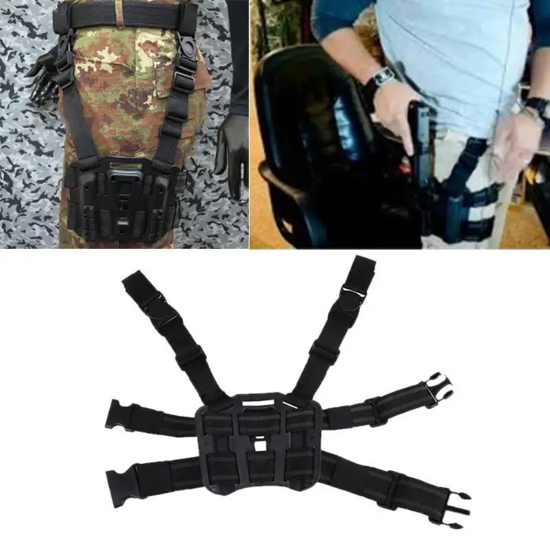 

Tactical Drop Leg Thigh Rig Holster Platform Panel Plate for SERPA CQC Gun Holster Tactical Hunting Accessories