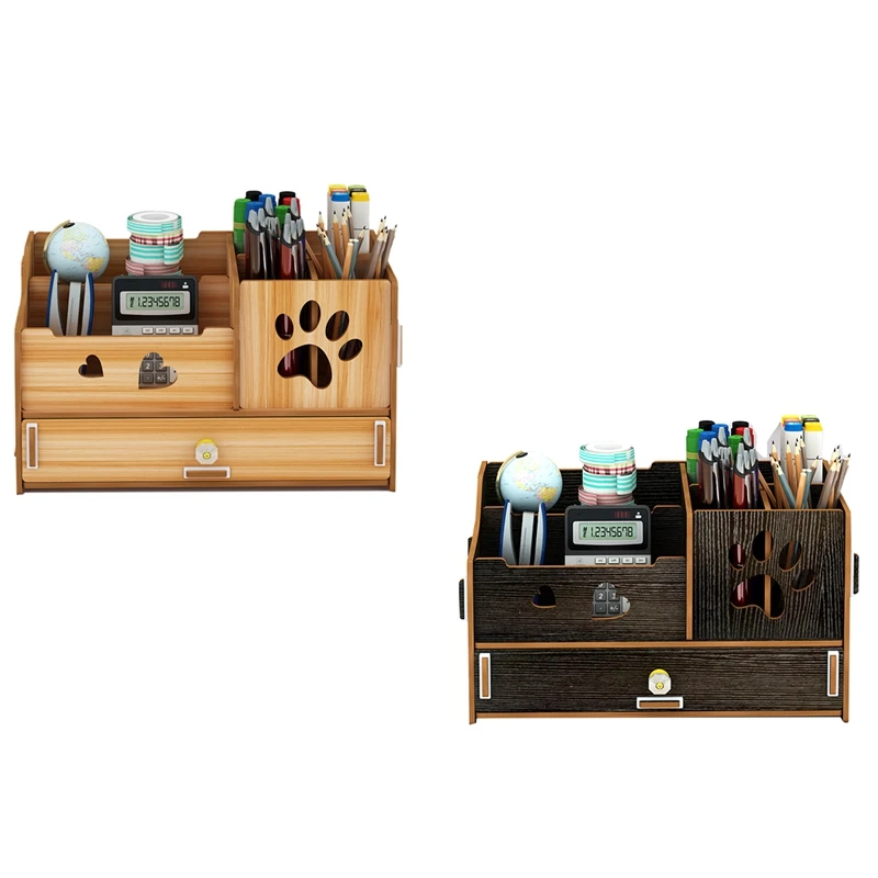 

Pen Holder Storage Box Desktop Decoration Office Supplies Pen Barrel Stationery Desk Storage Box