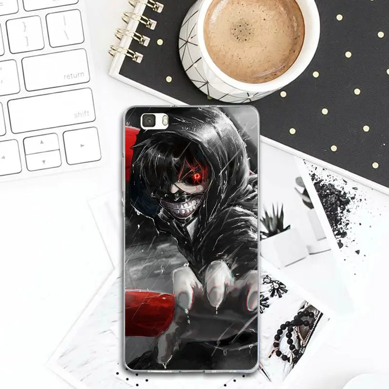 Hot Anime Tokyo Ghoul Soft Phone Case for Huawei P8 P9 P10 P20 P30 Mate 10 Pro Y5 Y6 Y7 2018 2019 Honor 6X 7X 9 Lite Plus |