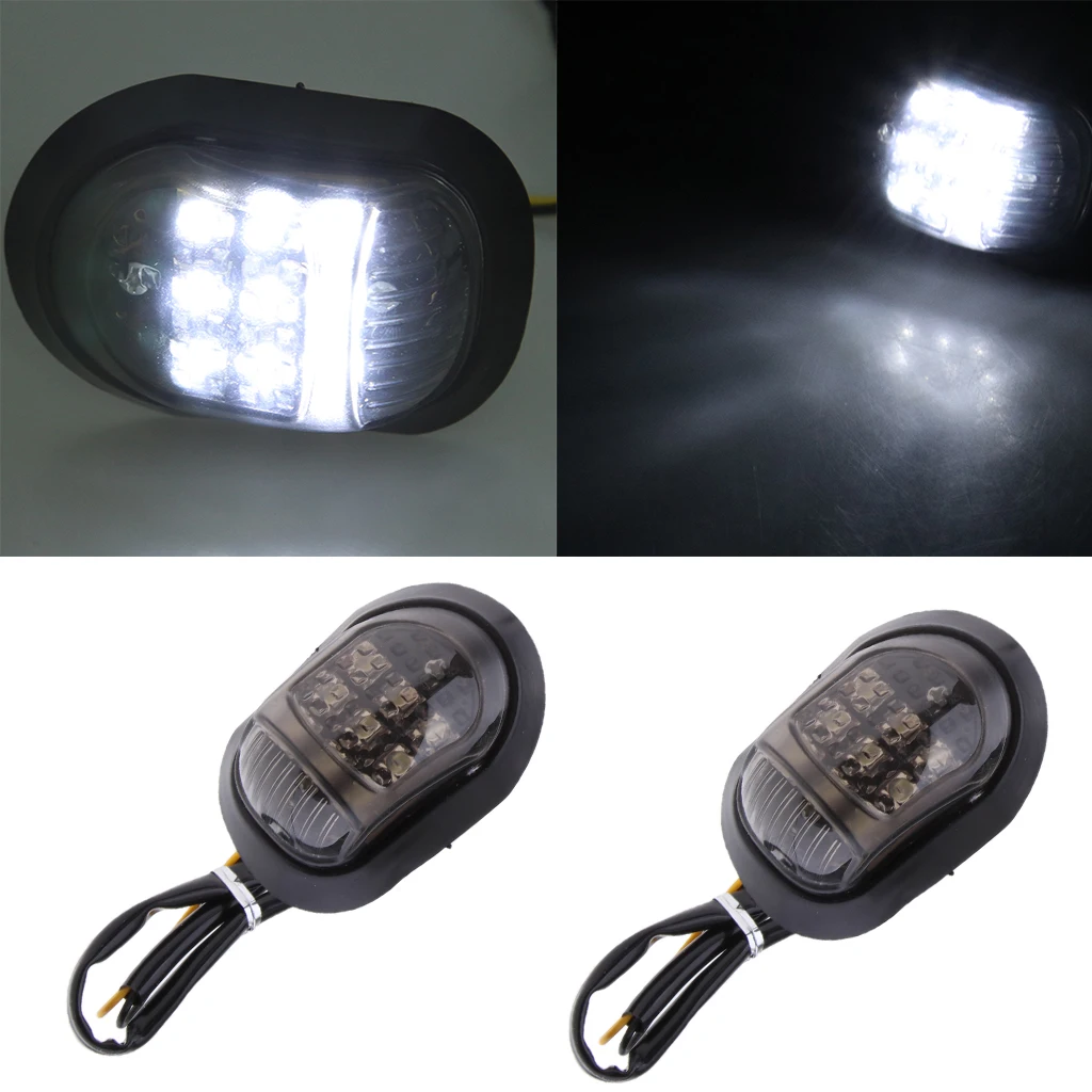 

1 Pair Motorcycle Left & Right Turn Signal Indicator Light12V for Honda MSX125 Grom