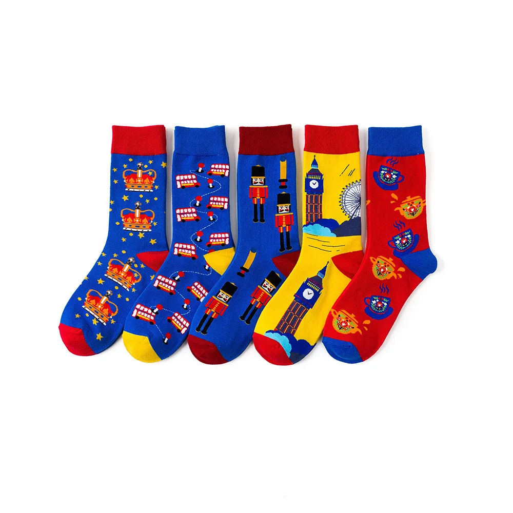 5 пар женские повседневные спортивные носки|Носки| |