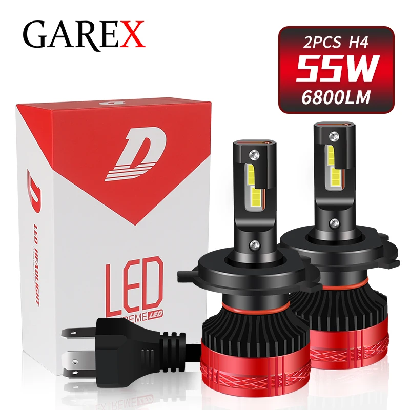 

2 шт., автомобильные галогенные лампы H1 H4 H7 H8 H9 H11 9005 9006 9012