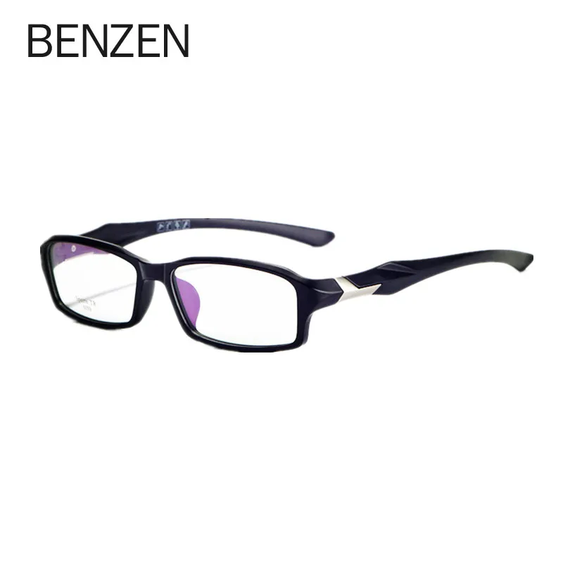 

Мужские спортивные очки BENZEN Tr 90, Модные оптические очки для близорукости по рецепту, 5211