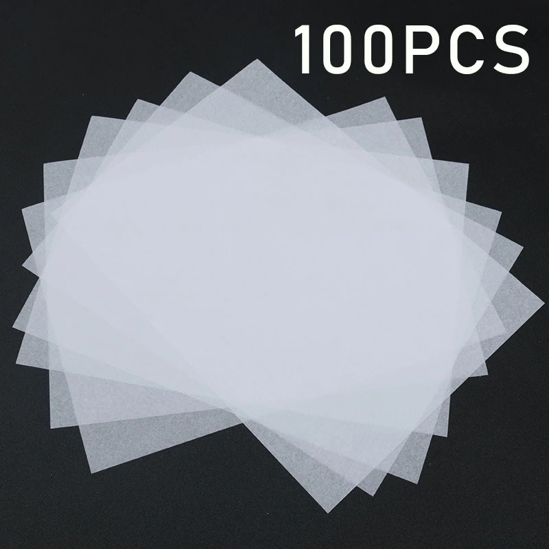100 шт Тонкие полупрозрачные ручки для рисования фигурки бумага упаковки фруктов