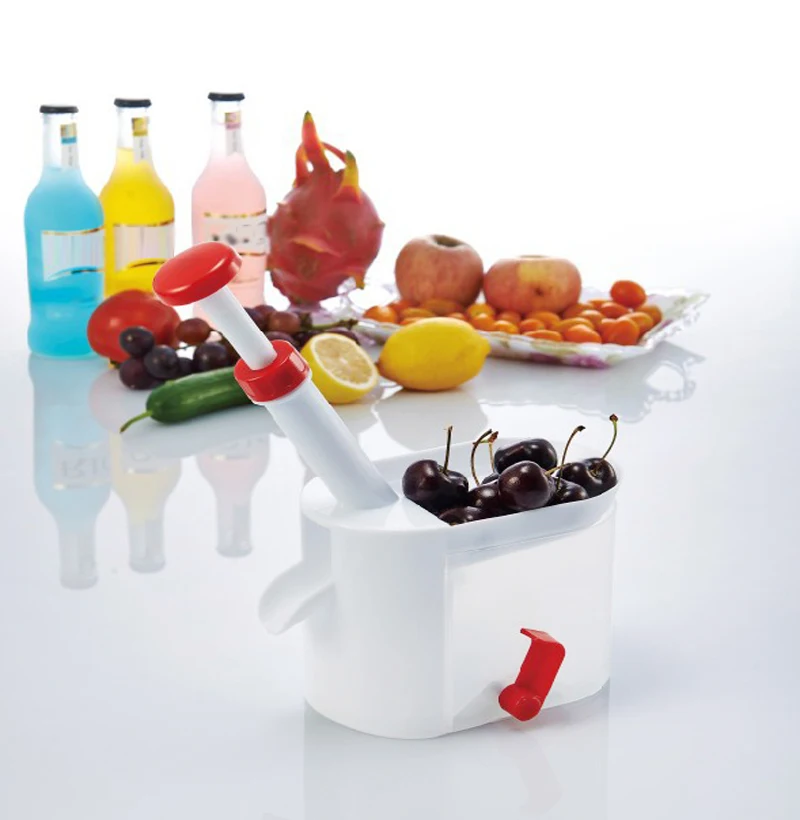 Инструмент для удаления семян вишни путешествий дома кухни офиса костей кухонного гаджета