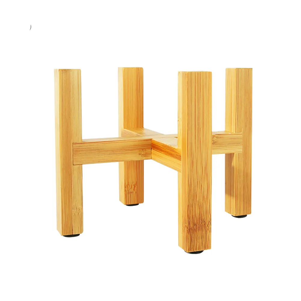 Durable Wooden Planter Pot Trays Flower Holder Free Standing Bonsai Home Balcony Garden Display Plant Stand Shelf | Дом и сад