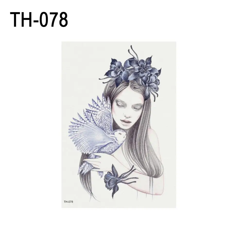 Модные милые Временные татуировки для девочек наклейки тату искусство фестиваль