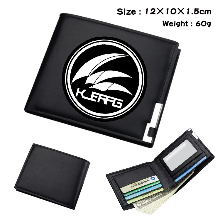 

Anime Arknights Folded Coin Purse Card Holder Travel PU Leather Bank Business ID Card Wallet Holder 608