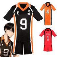 anime haikyuu fukurodani bokuto koutarou akaashi keiji uniform t shirt shorts cosplay costume haikiyu jersey sportswear