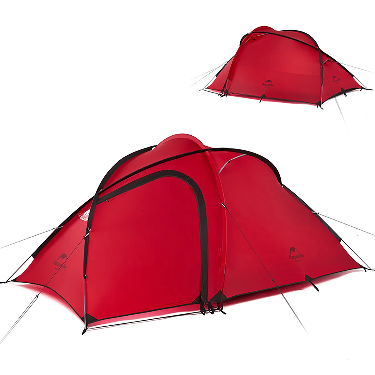 Палатка Naturehike 20D/40D туристическая Ультралегкая 1 комната серии Hiby семейный тент