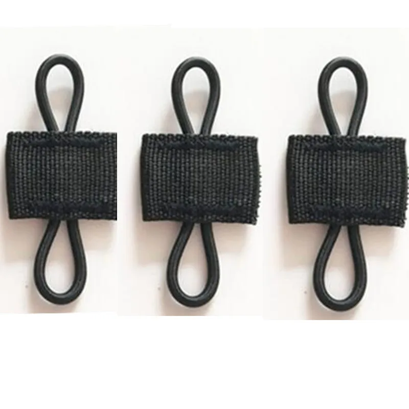 5pcs/lot Tactical Elastic Molle Ribbon Buckle Binding Retainer For PTT Antenna Stick BK/CB/RG/MC | Спорт и развлечения