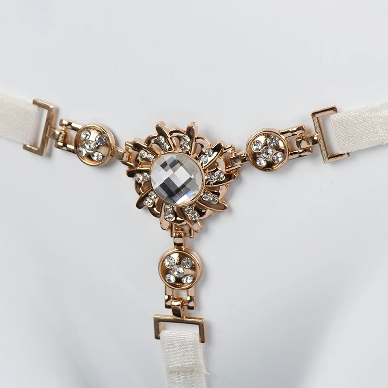 Women Sexy Lingerie Hot Erotic Cosplay Diamond Sex Clothes Panties T-Back Solid Underwear For Adult woman G-string | Тематическая