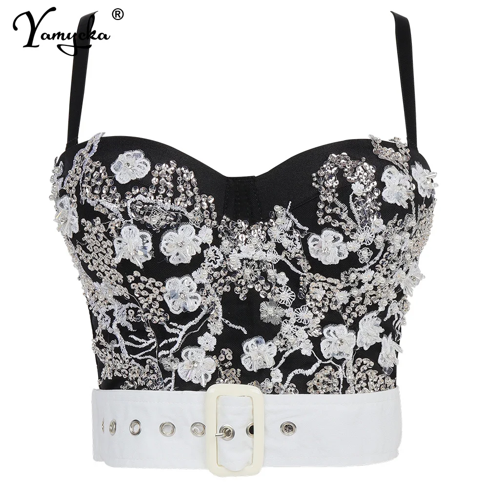 Сексуальный сетчатый корсет на бретелях укороченный топ женская летняя