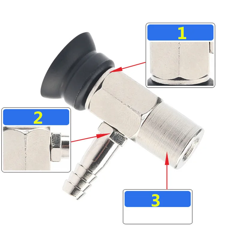Присоска-держатель PBT/PAT-06/8/10/15/20/30/35/40/50 для манипулятора Вакуумная присоска