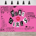 Фотофон горячий розовый 90s Фотофон для девичвечерние тема для девочек