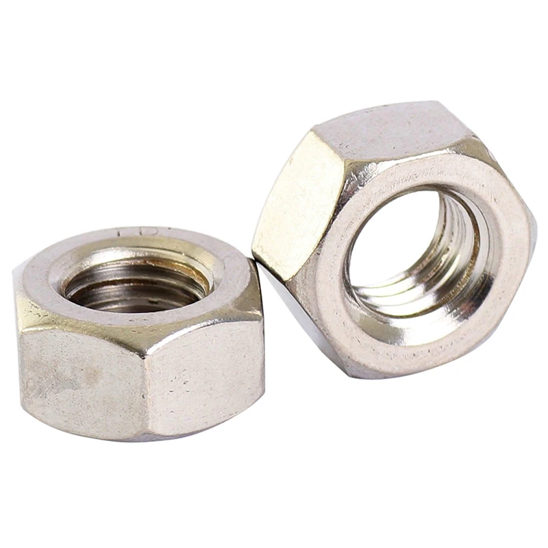 STAINLESS STEEL HEX FULL NUTS HEXAGON NUT M10 10PCS | Обустройство дома
