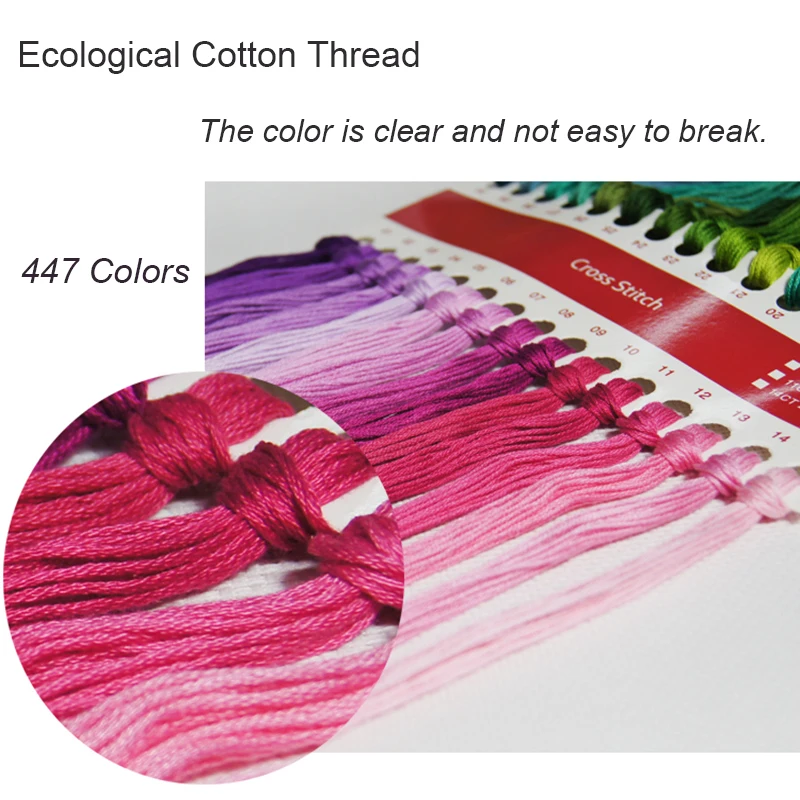 Чтение вслух картин птиц рассчитанная Печать на холсте наборы для вышивки DMC 14CT