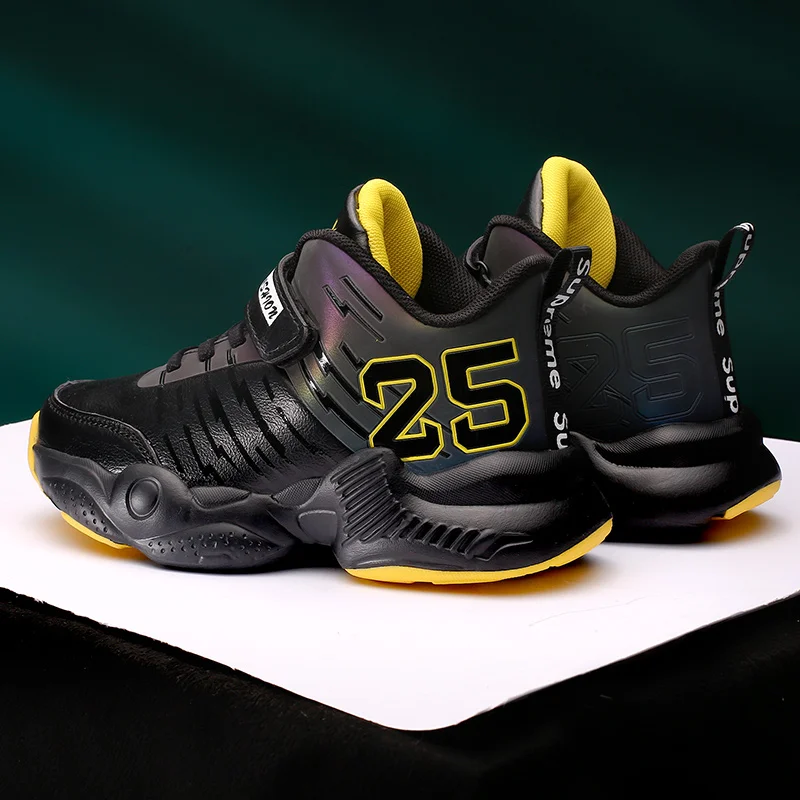 Детские кроссовки для спорта на открытом воздухе новая стильная Баскетбольная