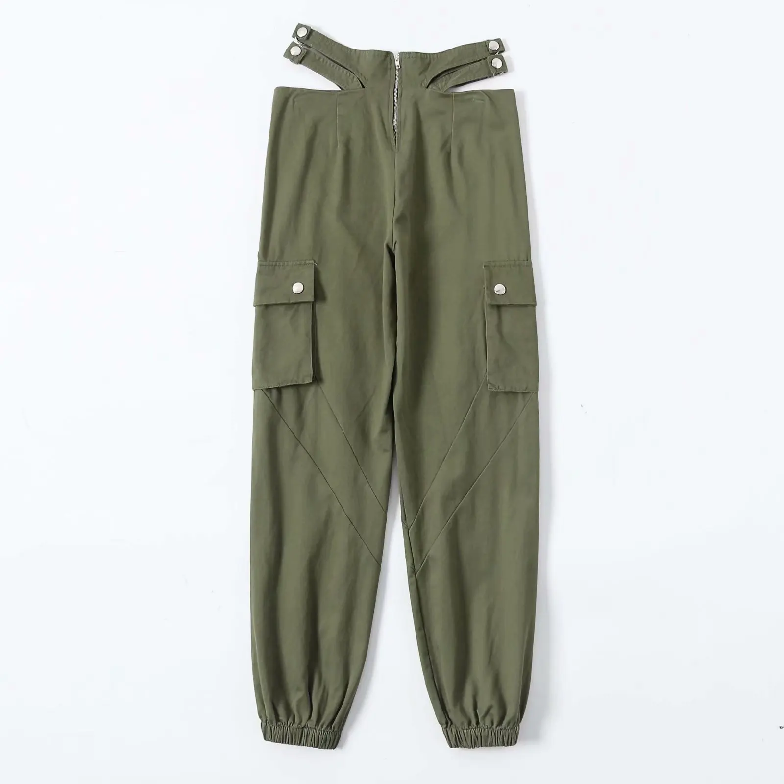 Брюки султанки с карманами свободные штаны для бега милые длинные брюки