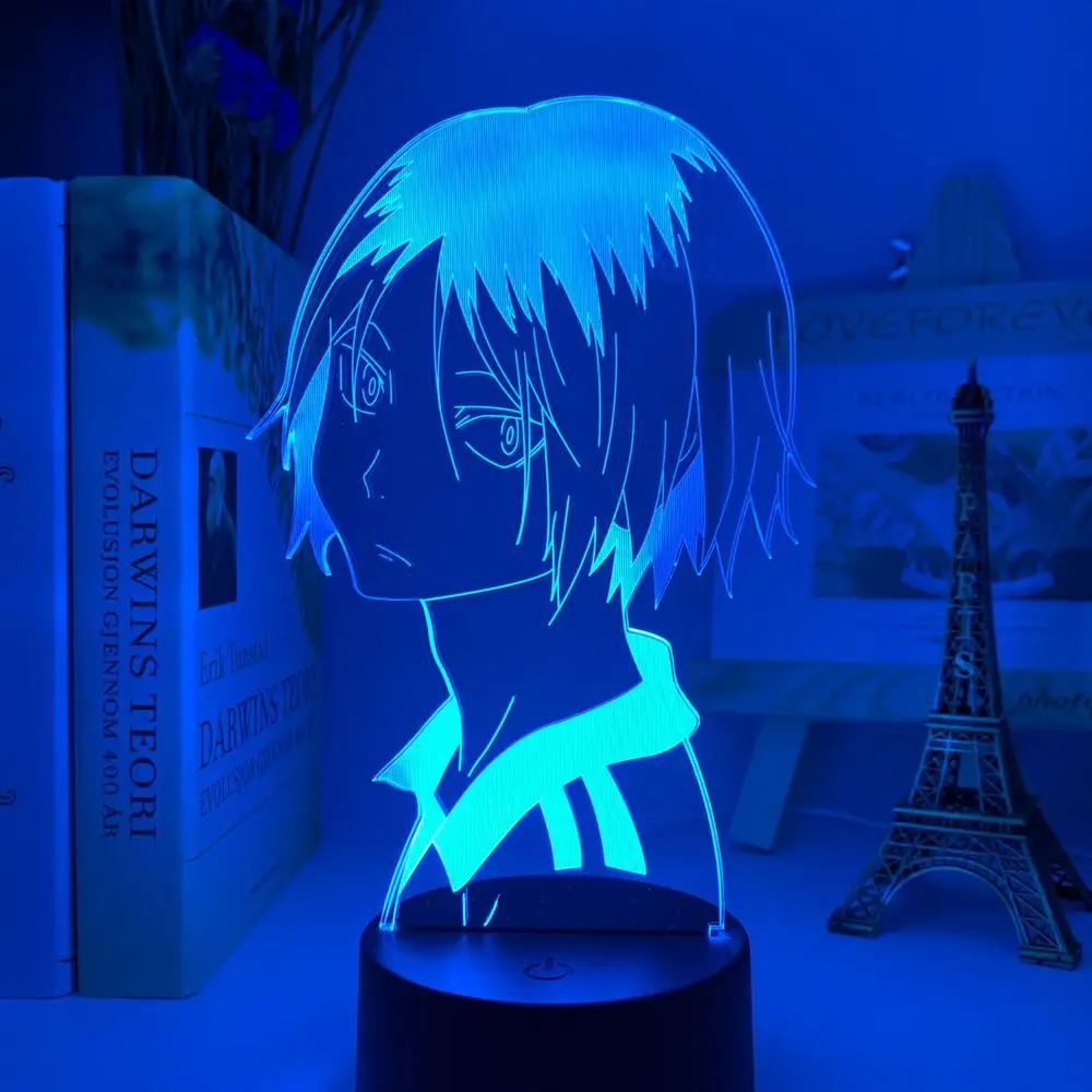 Haikyu! СВЕТОДИОДНЫЙ ночник в стиле аниме Kozume Kenma лампа для спальни декоративный