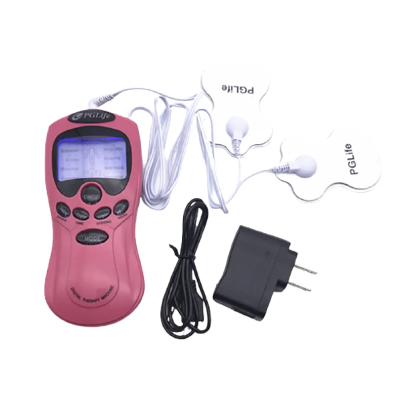 Розовый десятков единиц цифровой электронный терапия массаж расслабить тело