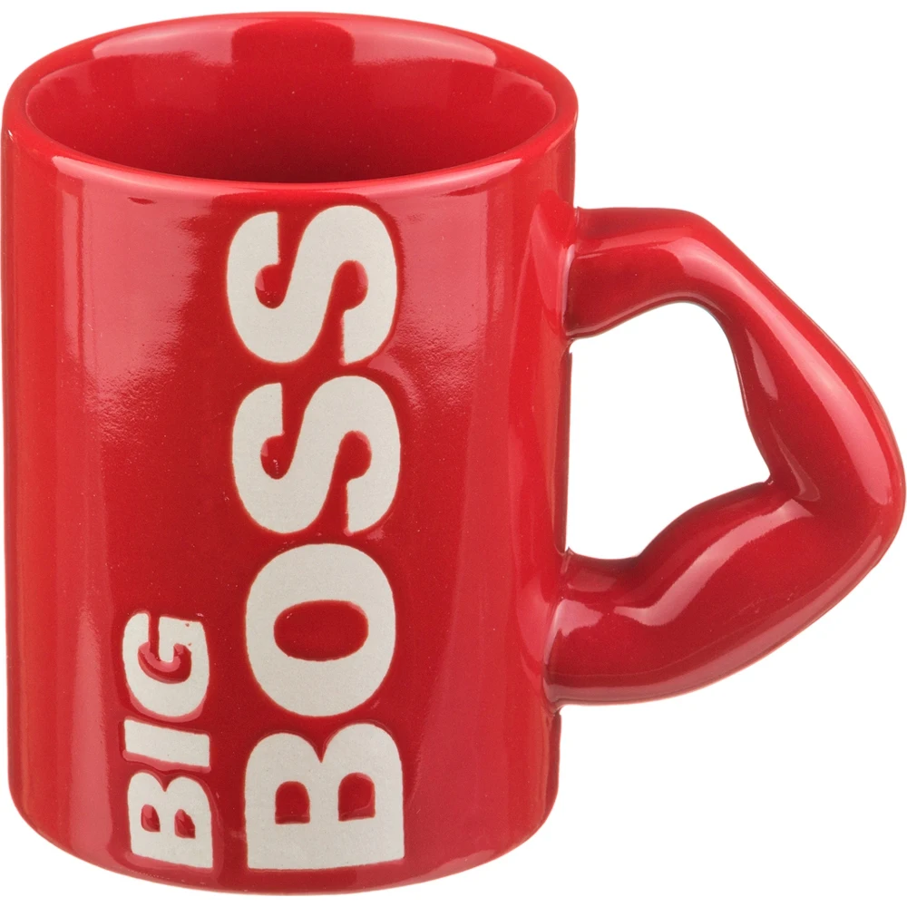 Mug Big Boss 500 ml. Height 12 cm. Kitchen supplies Mugs Drinkware Dining Bar Home Garden Tableware For tea coffee | Дом и сад