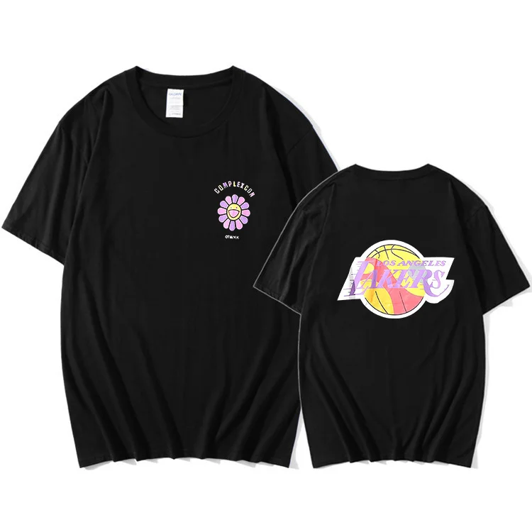 

High Street Short Sleeve Casual Summer T Shirt for Men and Women Crew Neck Oversize Baggy Tshirts Hip Hop Loose Cotton Tees