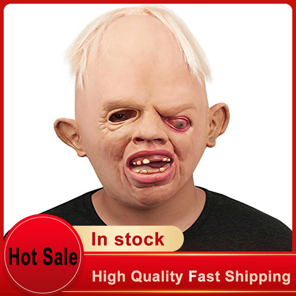 Новинка унисекс страшный глаз для взрослых сжимание странный головной убор в