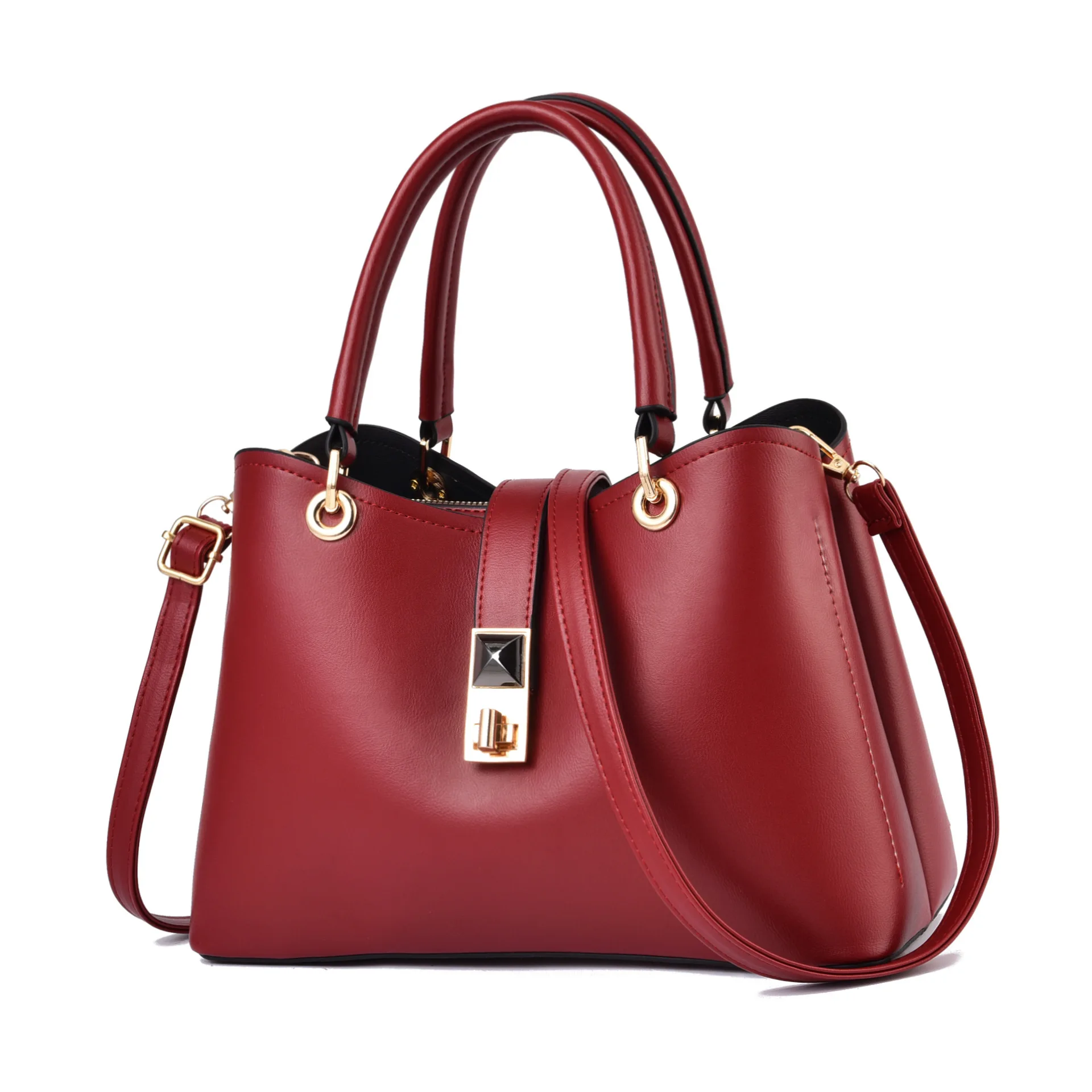 

2021 Ladies Shoulder Bag Fashion Trend Cross-Body Bag Backpack Leather Travel Handbag Wallet BA26-BA28