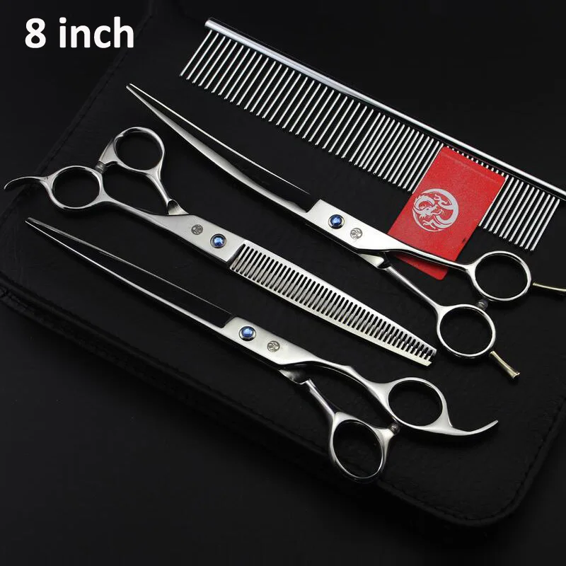 Набор японских Профессиональных Ножниц Для домашних животных 8 0 дюймов с сумкой
