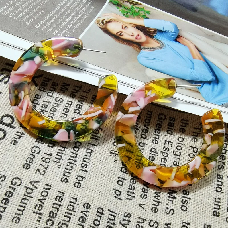 

Серьги-кольца женские в европейском и американском стиле