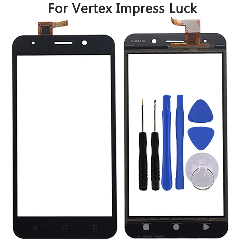 Сенсорный экран для Vertex Impress Luck дигитайзер панель сенсорный датчик передняя