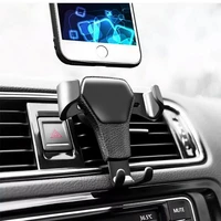 car air outlet gravity bracket 360 rotation dermatoglyph phone holder universal stand for xiaomi huawei iphone