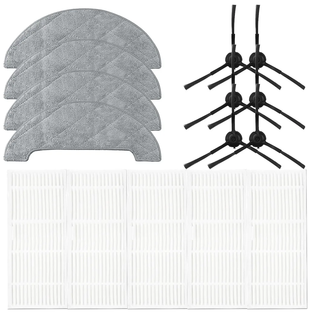 

Replacement Filter Mop Cloth Side Brush Kit For Uoni V980MAX Robot Vacuum Cleaner Spare Parts Household Cleaning Tool