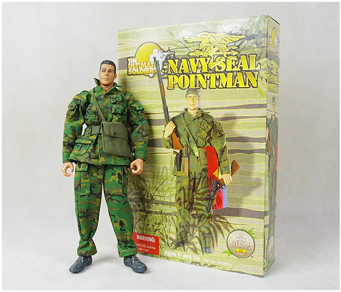 

21st 1/6 30cm Century Articulated Soldier US Navy SEAL Scout Set Action Figures Children Toys