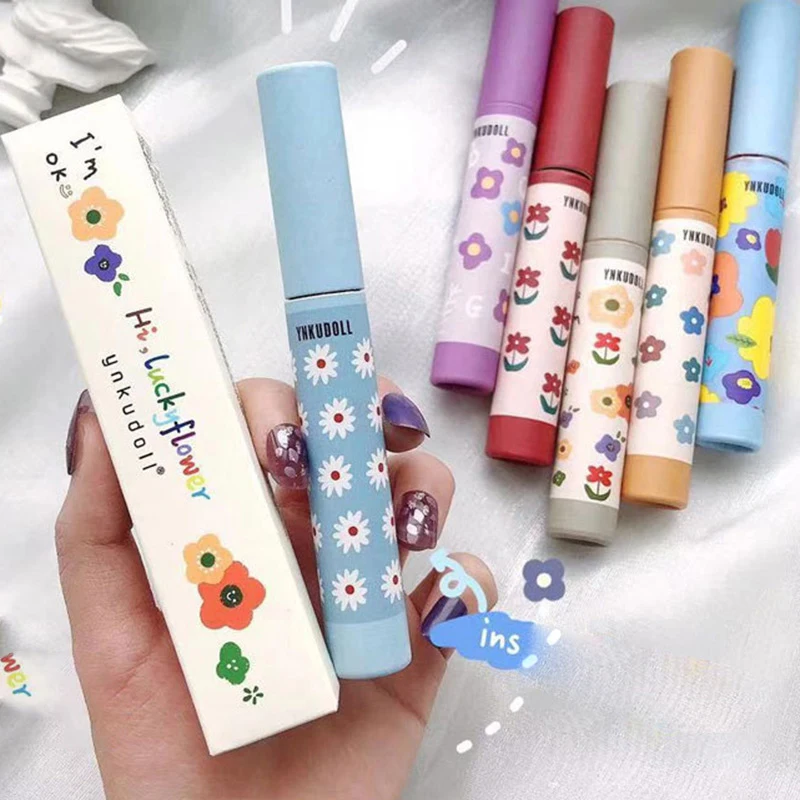 Матовая помада для губ набор бархатной глазури цвет очаровательный стойкий не