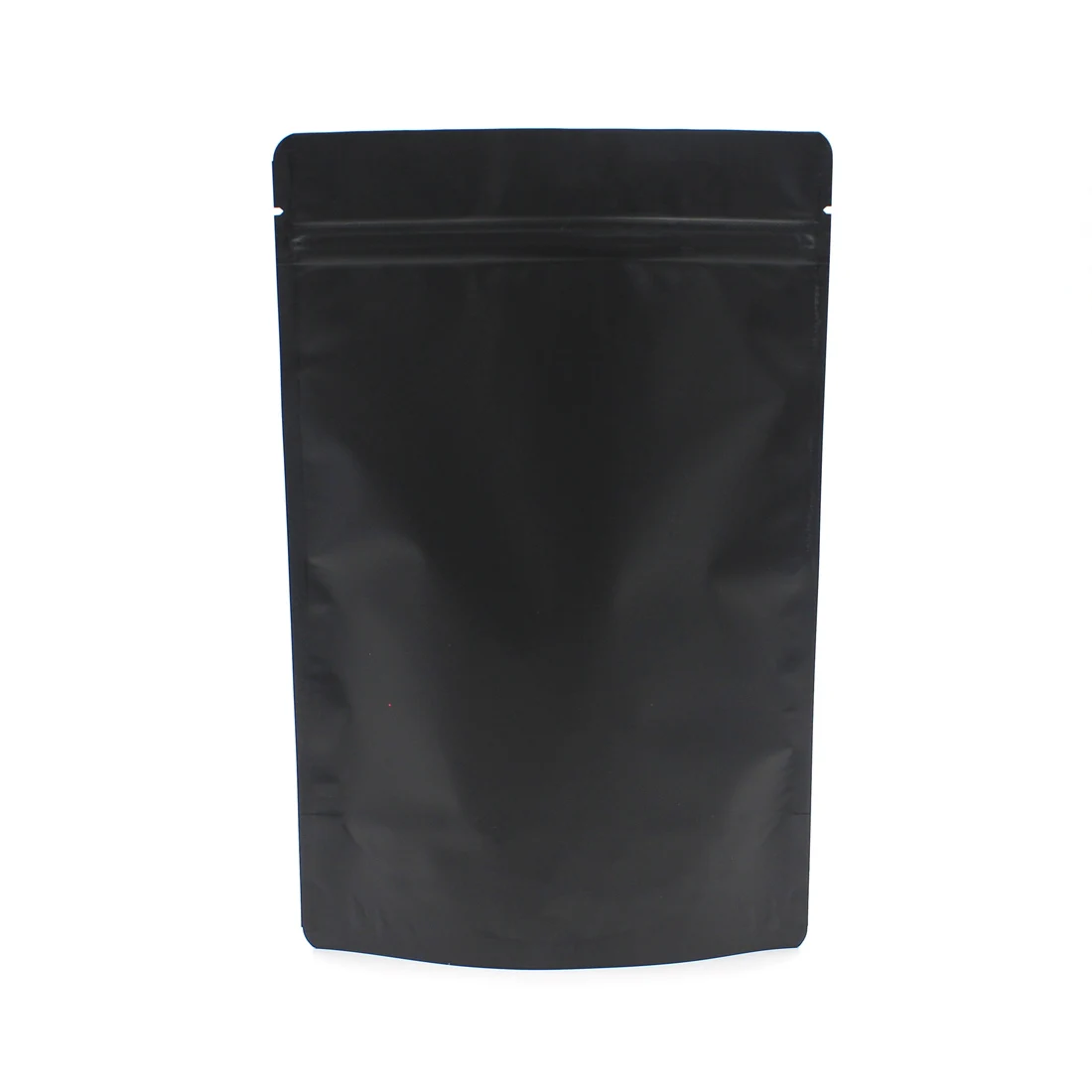 Black Zip Lock Bags Различные размеры матовый черный позолоченная алюминиевая фольга пластиковый пакет для продуктов со струнным замком сумка для хранения тепла герметичный стоячий, на молнии замок на сумку мешки 50 шт - Цвет: Black Zip Lock Bags