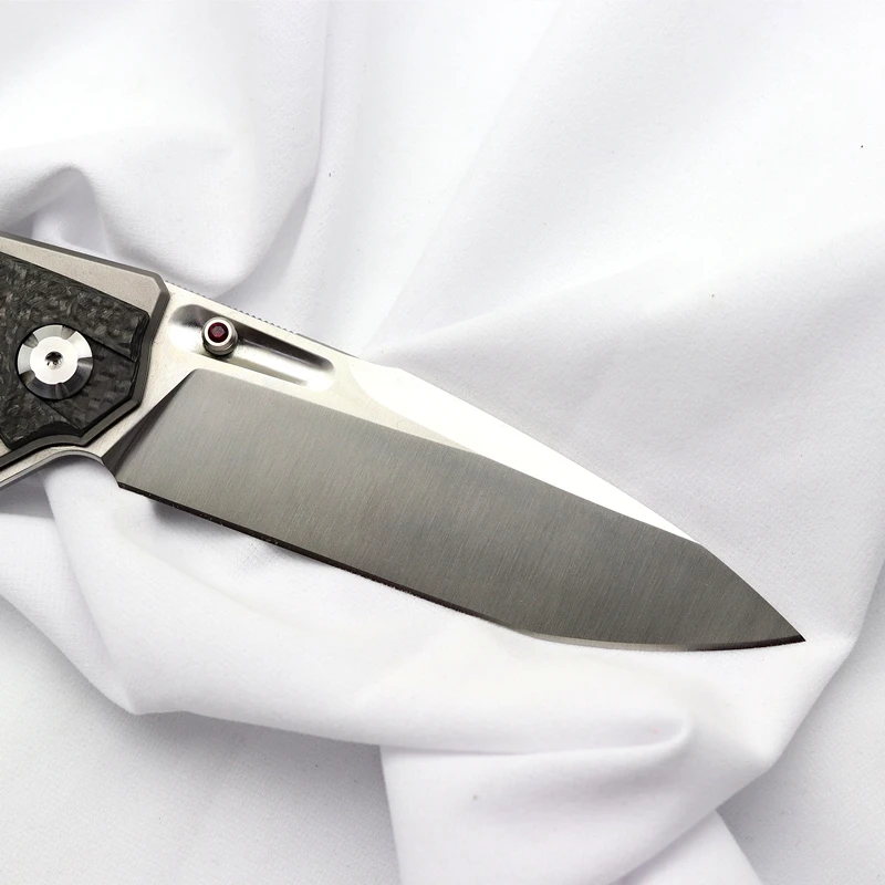 Складной нож питона DC53 резец из титанового сплава с рукояткой углеродного