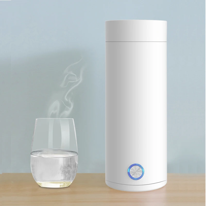 

400ml Thermal Cup Make Tea Coffee Travel Boil Water Keep Warm Smart Kettle Kitchen Appliances Portable Electric Kettles