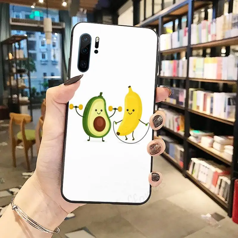 

Funny fruit cute banana cartoon art Phone Case Funda For Huawei P9 P10 P20 P30 Lite 2016 2017 2019 plus pro P smart accessories