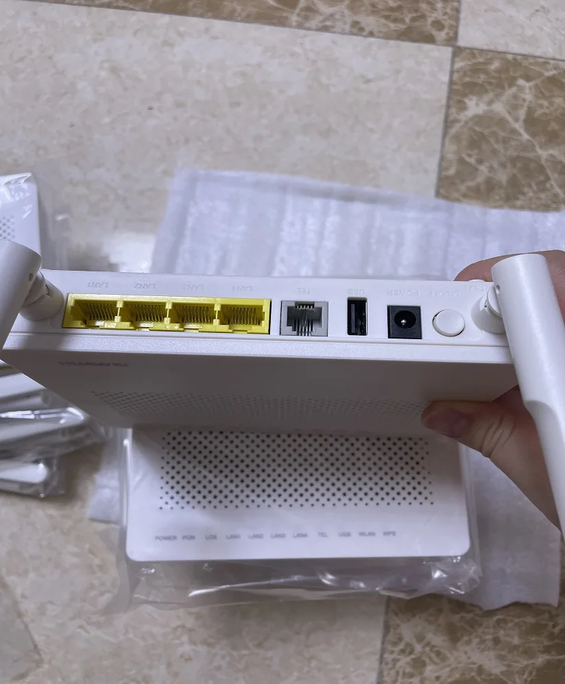 Оптоволоконный кабель GPON ONU ONT OLT EG8141A5 Ftth с 1ge + 3fe wifi usb голосовой тел новым