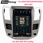 Магнитола на Android для Lexus RX RX300 RX330 RX350 RX400H 2004-2007, автомобильный мультимедийный плеер, стерео головное устройство Tesla Navi