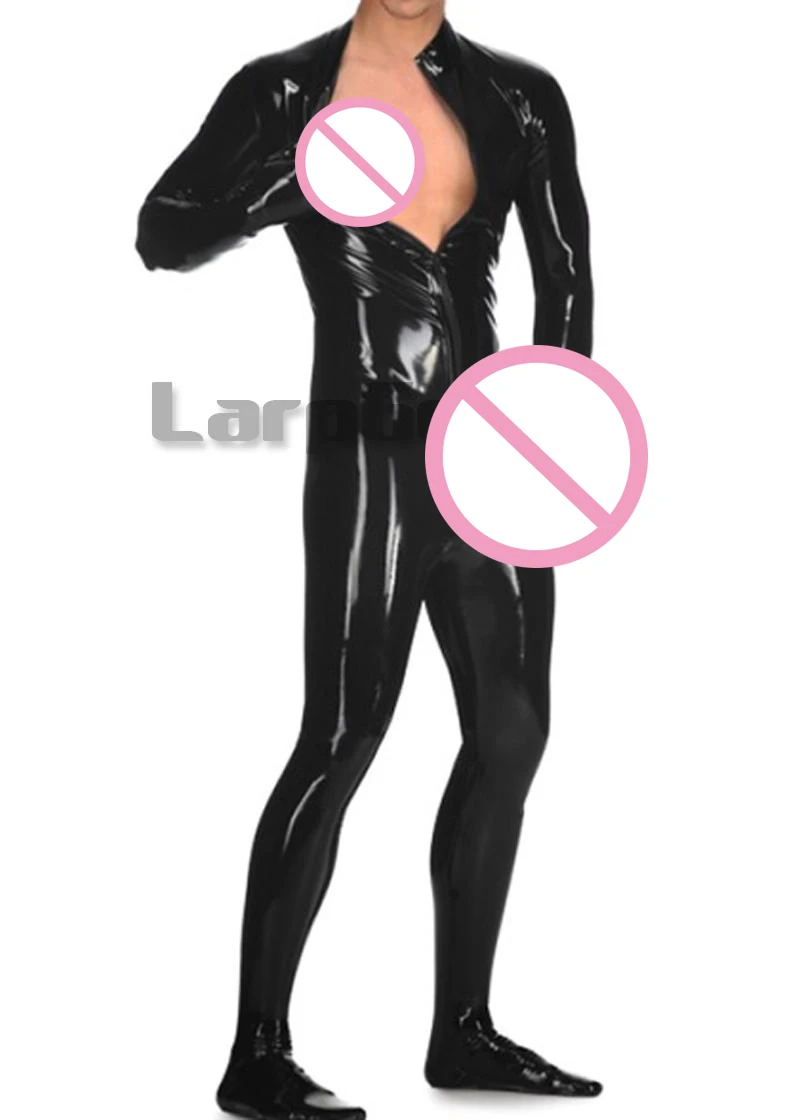 Мужской латексный костюм с футляром для пениса женский мужской презерватив