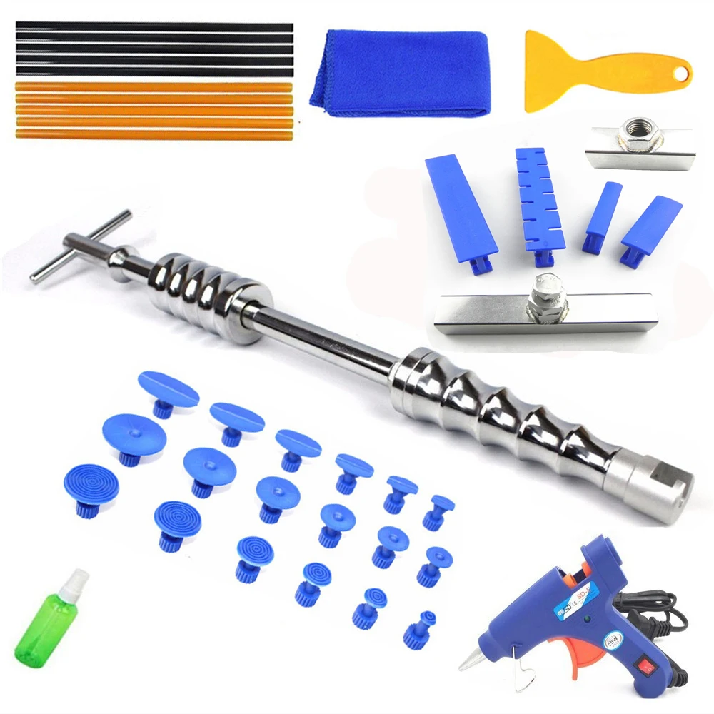 Инструмент для беспокрасочного удаления вмятин в автомобиле Набор держателей на